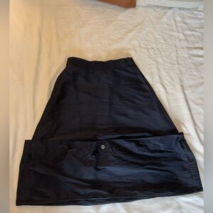Cos Black Button Skirt Size 36